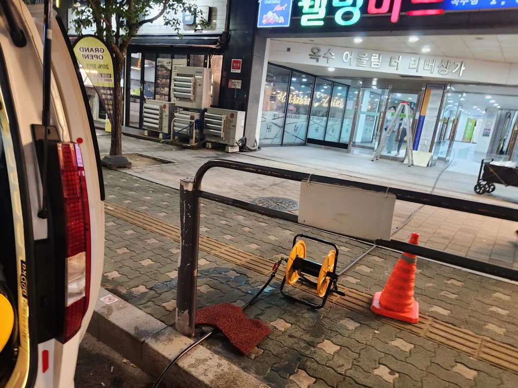 서초구 반포 하수구막힘 작업 후 상태