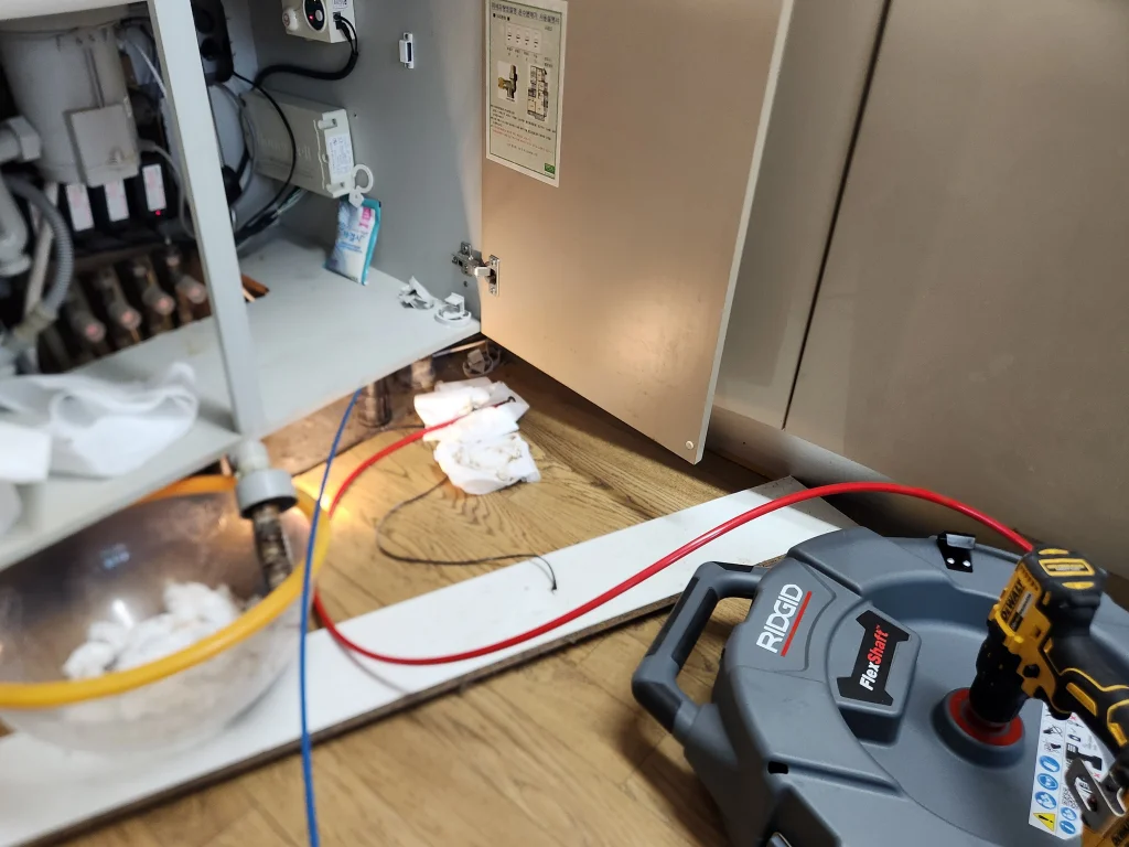 강남구 대치동 변기막힘 작업 후 상태