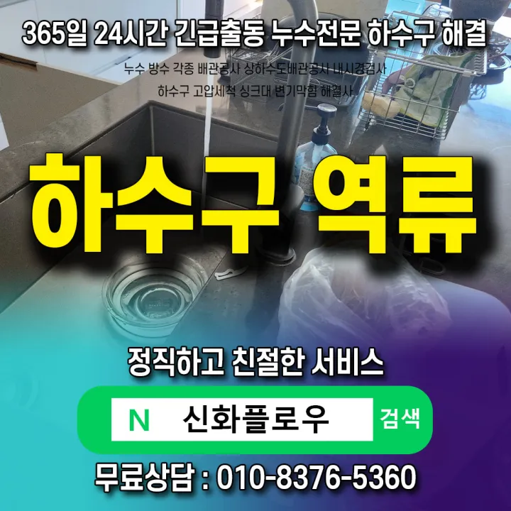 관악구 대학동 신림 정화조오수관 배관 점검