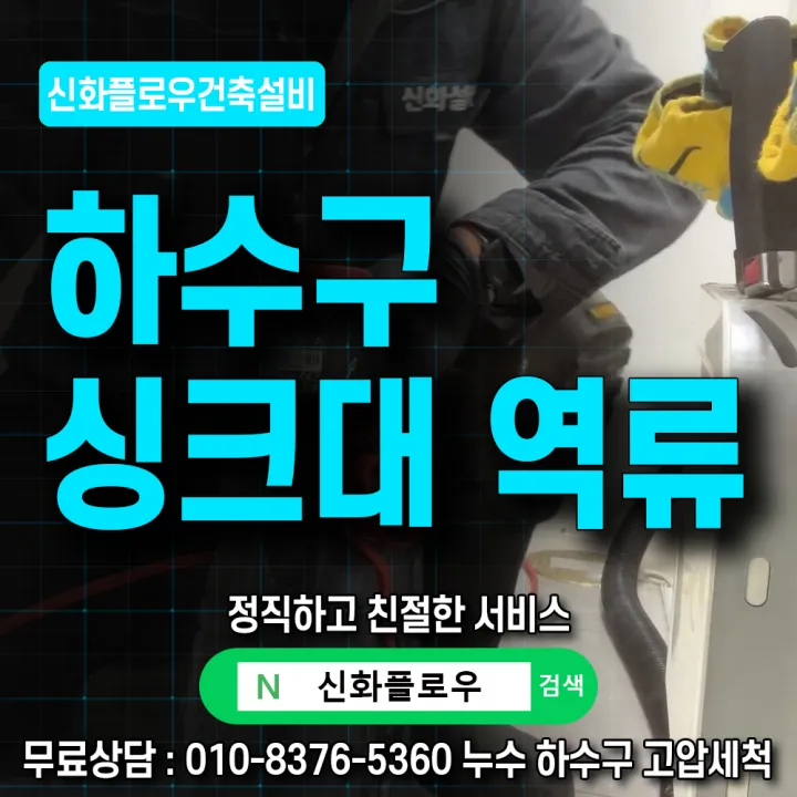 영등포구 당산동 영등포 하수구고압세척 작업 과정