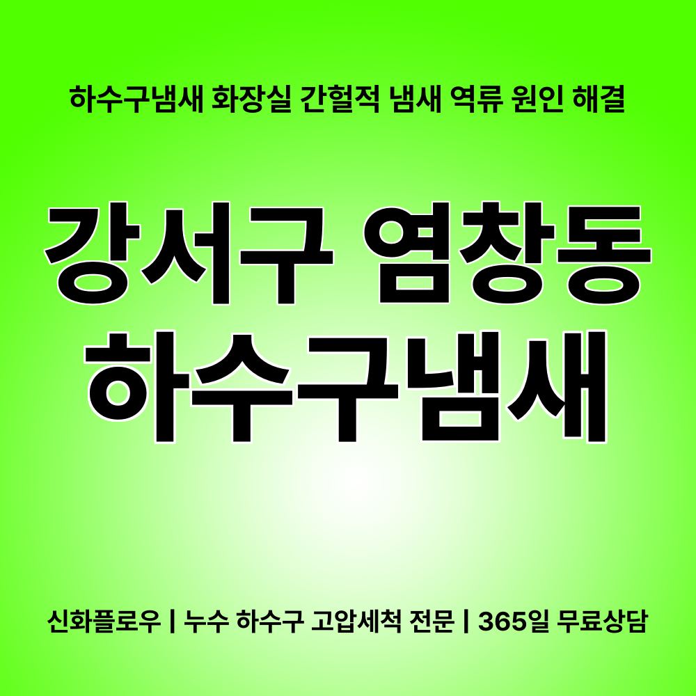 강서구 염창동 하수구냄새 대표 이미지