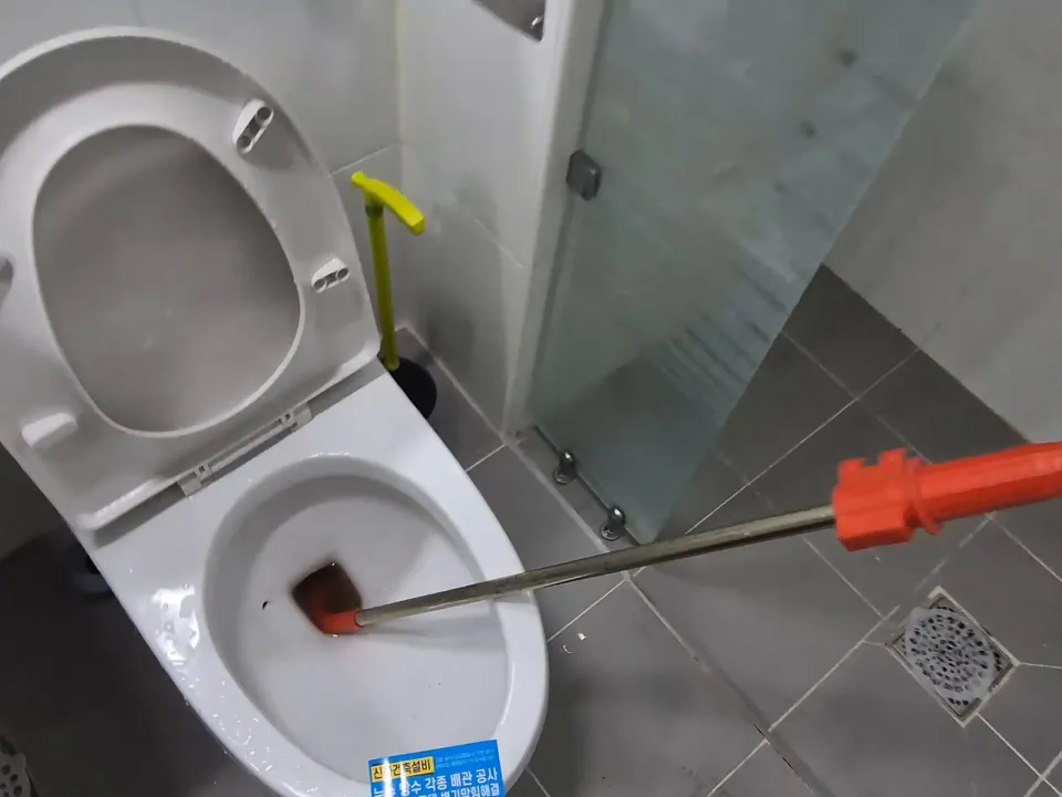 광진구 식당 싱크대역류 기름슬러지 확인